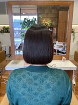 シーツー 川口店(C2)&nbsp;髪質改善ストレート×切りっぱなしボブ