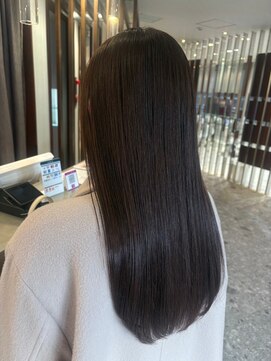 アース コアフュールボーテ 北小金店(EARTH coiffure beaute) 王道ナチュラルストレート