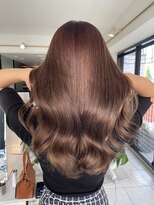 ブレンド 渋谷(BLend)&nbsp;フェミニンロング似合わせカットウェーブミディアム