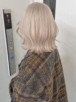 リヴ ウメダ(LIV umeda)&nbsp;ミルクティーベージュ/ブリーチ/ダブルカラー【梅田】