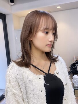 フラム 渋谷(flamme) 〇透明感ベージュ