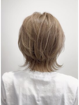 チョキナ(chokina.) レイヤーボブ×アッシュベージュ