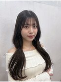 くびれ アプリコットオレンジ 夏のヘアアレンジハイライトカラー