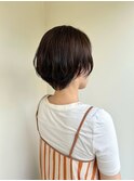 シアーカラー×ショート