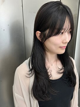 ビューナゴヤ 名駅(VIEW NAGOYA) レイヤーカット/顔まわりカット/前髪カット/サイドバング
