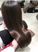 髪質改善　パールプラチナカラー