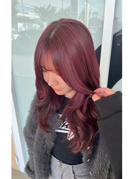 カノエ 博多ミスト店(canoe) ダブルカラーワインレッド