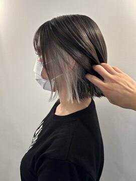 アルジャーノンシロ(ALGERNON shiro) インナーカラー/ブロンド/ホワイトブロンド