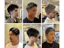 アンスール(Un Seul)の雰囲気(メンズカット/デザインカラー/メンズパーマ/ブリーチ/白髪ぼかし)