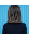 白髪ぼかしハイライト×髪質改善Tr【三宅】