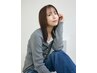 【乾かすだけでまとまる髪へ】骨格に合わせたカット＋美髪縮毛矯正