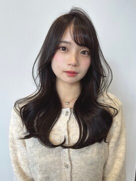 コルソ バイ ケーツー(CORSO by k-two) ロングレイヤー/顔まわりカット/透明感ダークブラウン