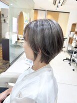 ハウオリ 金沢駅西店(Hau'oli) 白髪ぼかし/白髪ぼかしハイライト/脱白髪染め/白髪染め/透明感