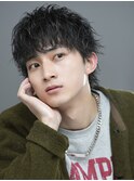 ほつれパーマショートマッシュ