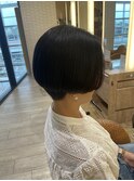 サイドラインを綺麗にだすハンサムショート