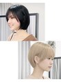 ジェムヘアスタジオ 平塚西口店(Gem Hair Studio) あねざき独自のカット技法で丸みのあるかわいいショートボブに!