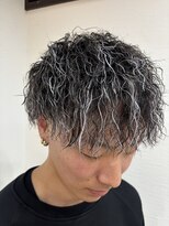 Men's Salon Grade One【メンズサロングレードワン】&nbsp;ホワイトメッシュ×ツイスパ×スキンフェード