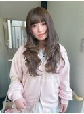 ハッシュカット/小顔/ココアベージュ/オリーブグレー/名駅