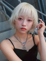 プネル(punel) ブロンドベージュ ホワイトベージュ ミルクティーブロンド