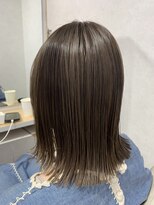 ワンデイ 表参道(oneday)&nbsp;ロングボブ×ミルクティーブラウンカラー