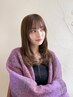 カラー+前髪縮毛矯正+シャンプー【表参道】