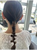 ローポニーアレンジ