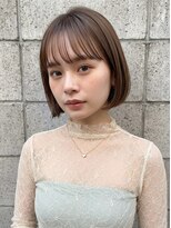 ベル(Belle)&nbsp;ラテベージュ×ショートボブ