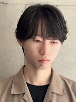 コードライン 東静岡駅前店(CODE.LINE) シースルーラウンドマッシュ×ニュアンスフェザーパーマ