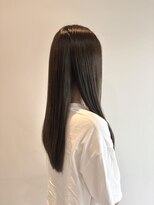 ペスカケイクリエイティブ(PESCA K-CREATIVE)&nbsp;艶髪ロング×アッシュグレージュ