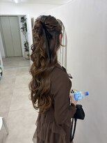 ソリン(Solin')&nbsp;ルーズハーフアップ