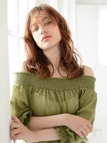 アース オーセンティック 長崎浜町店(EARTH Authentic) こなれ感たっぷりアプリコットブラウンウエーブ