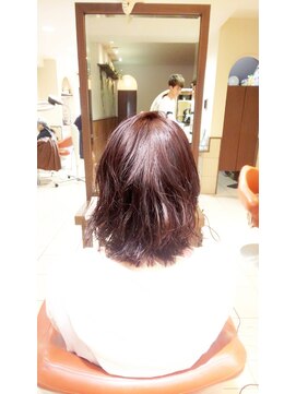 ネオリーブチノ 登戸店(Neolive cino) neolive cino   オン眉大人可愛いロブ☆