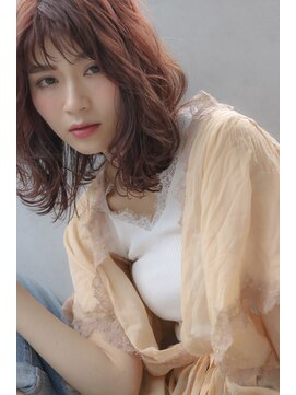 ローバー(ROAVER) ROAVER ラフウェーブ × ピンクベージュ