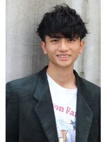 ブークル(boucle)&nbsp;パーマでイメチェン！ツーブロックショート！