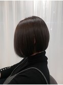前下がりボブ