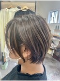 ハイライトカラー+イルミナカラー=極上透明感◎髪質改善も人気◎