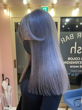 フィッシュ(fish) pail blue gray ＊°