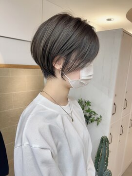 サンドシーン(sand scene) マッシュ/くびれヘア/着物/メルティカラー[原宿表参道/ショート]