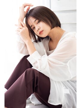 トティア 福島(Totia) 【Totia福島】大人ボブ×オーガニックカラー