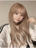 《韓国ヘア》ハニーベージュブロンド（天水悠斗）