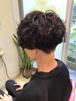 エイチエアー アルファ H'air alfa つつじヶ丘北口店&nbsp;えりあし刈り上げくるくるパーマ