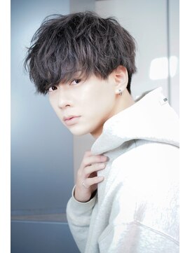 リップスヘアー 銀座(LIPPS hair) マット質感前下がりマッシュ