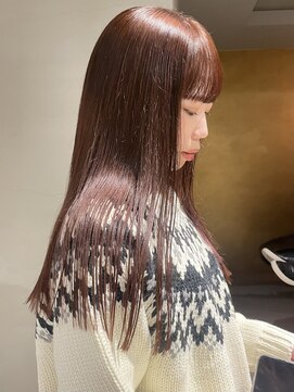 ヘアー アイス ルーチェ(HAIR ICI LUCE) ピンクブラウン/林