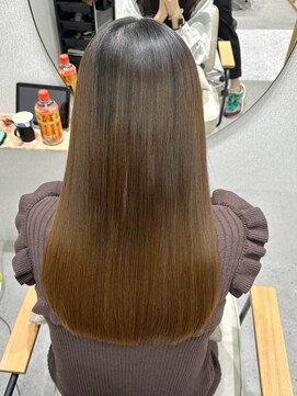 ジーナ 銀座(Zina) イメチェン※チェリーブラウン※韓国ヘア【Zina銀座】