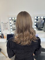 アルーシェウィズスカイ 原宿(Alushe with Sky)&nbsp;グレージュ/ダブルカラー/ミルクティーグベージュ/ケアブリーチ