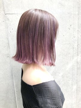 トルネード(TORNADO) 外国人風輪国風ハイライトバレイヤージュ ピンクアッシュM1028