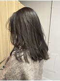 透明感髪質改善ベージュダブルカラーミルクティーグレージュ