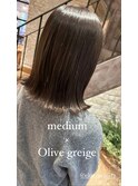 ミディアム★オリーブアッシュ★★《下岡優花》