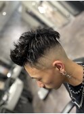 ハイスキンツーブロパンクショート