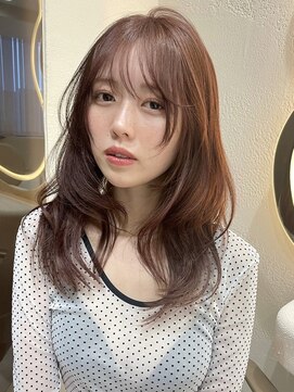 サイン 渋谷(SIGN) ザクザクレイヤーカット巻き方簡単ミディアムロング韓国渋谷